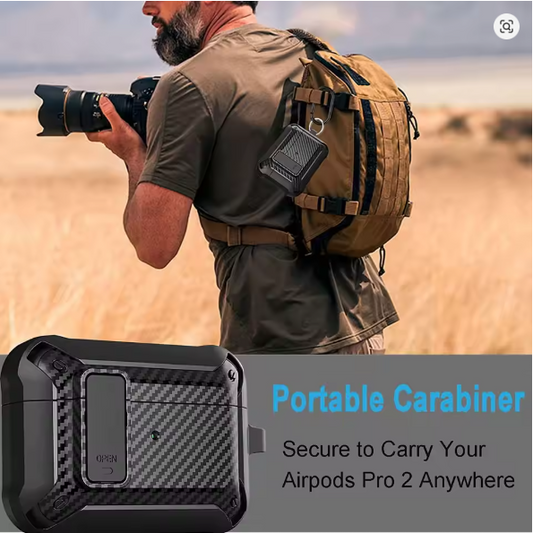 Ultra-Durable Carbon Case for AirPods 1/2/3